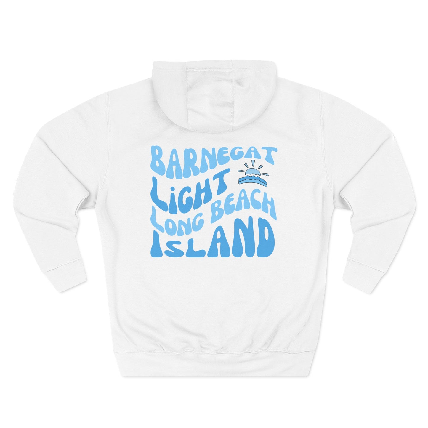 Blue wave Hoodie , Barnegat Light - newly updated