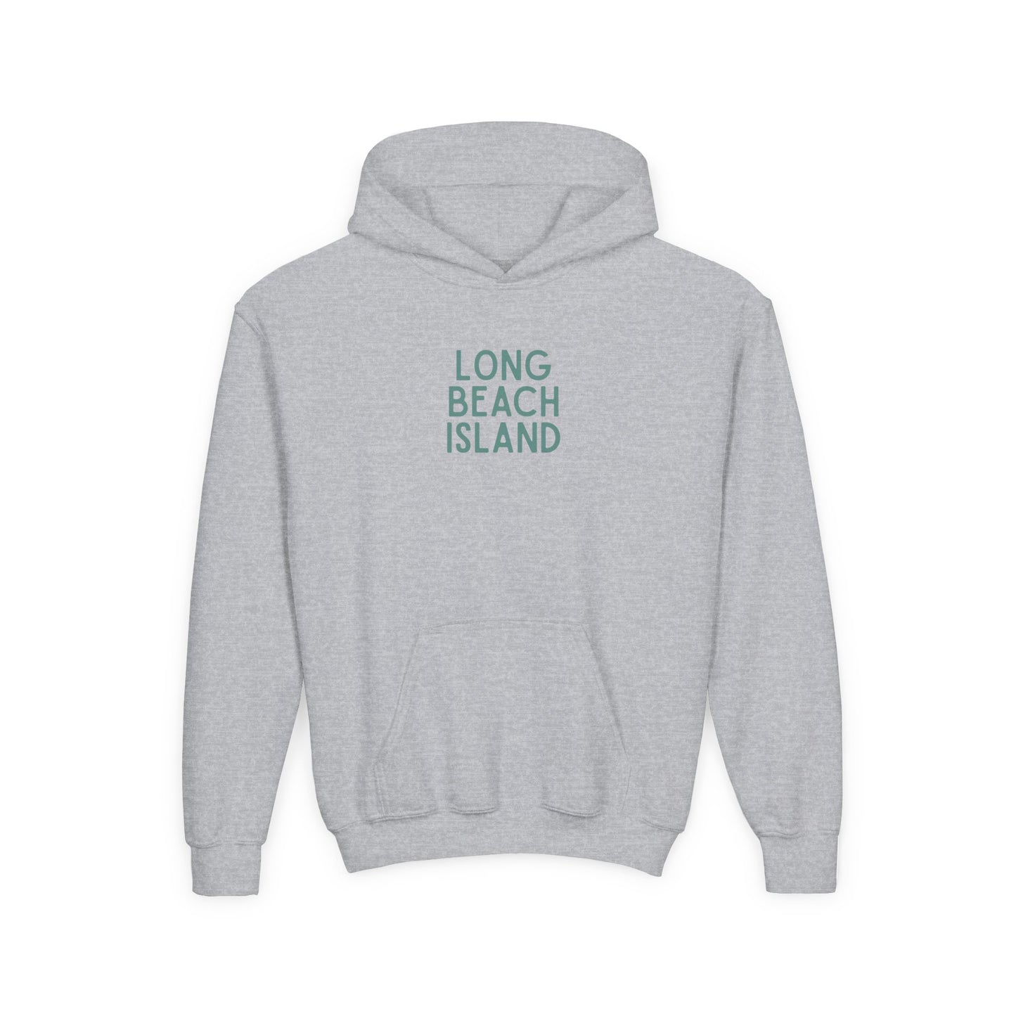 BeachyBara Long Beach Island Youth Hoodie