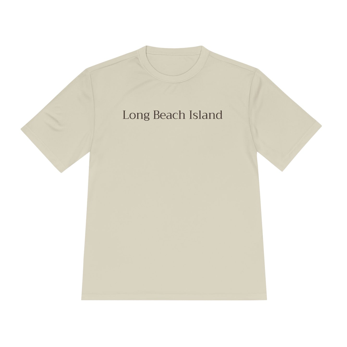 Driftwood Moisture Wicking Tee, Long Beach Island