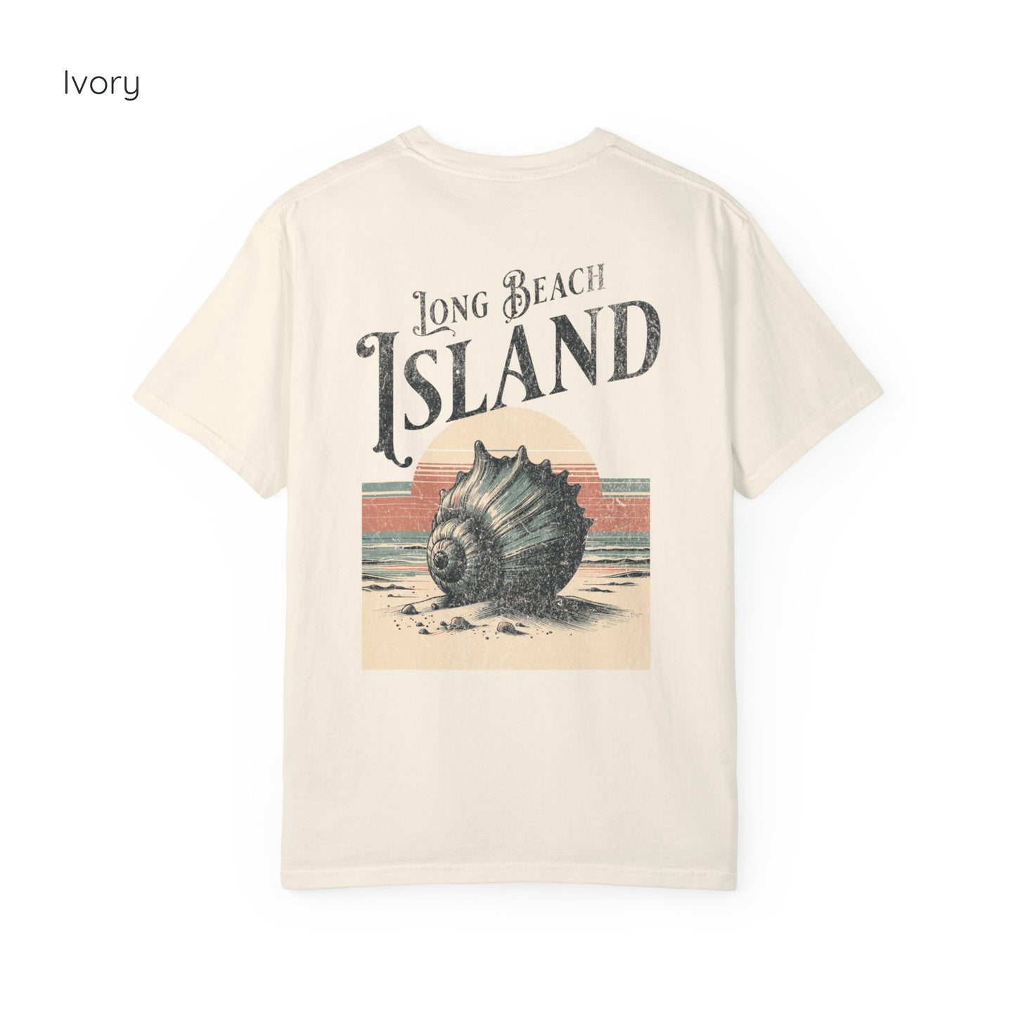 Morning Glow Comfort Colors Tee - Long Beach Island