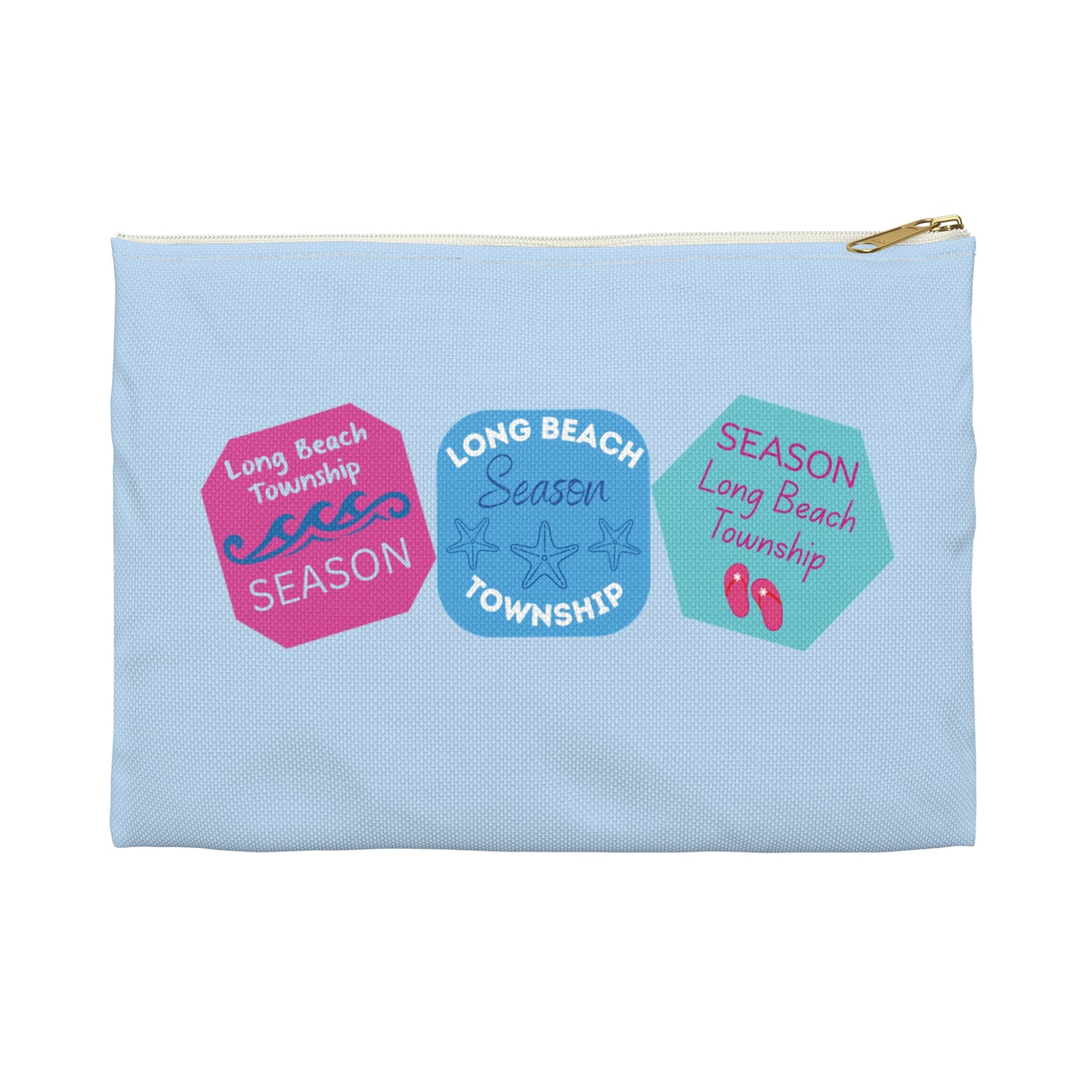 Beach Badge Pouch, Long Beach Township