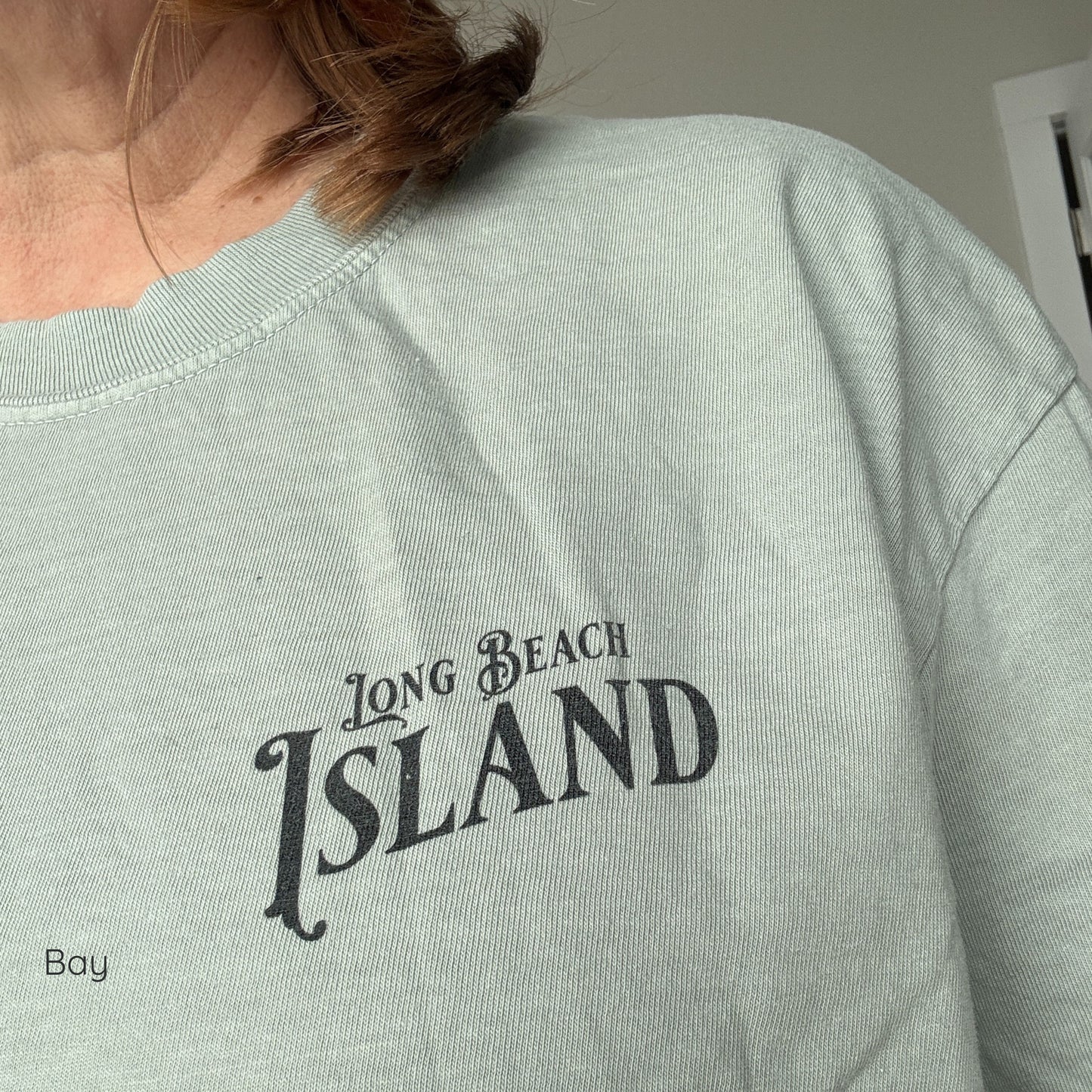 Morning Glow Comfort Colors Tee - Long Beach Island