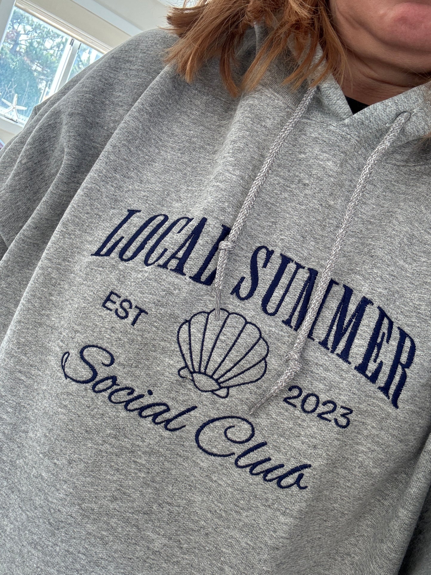 Local Summer Social Club Embroidered Hoodie