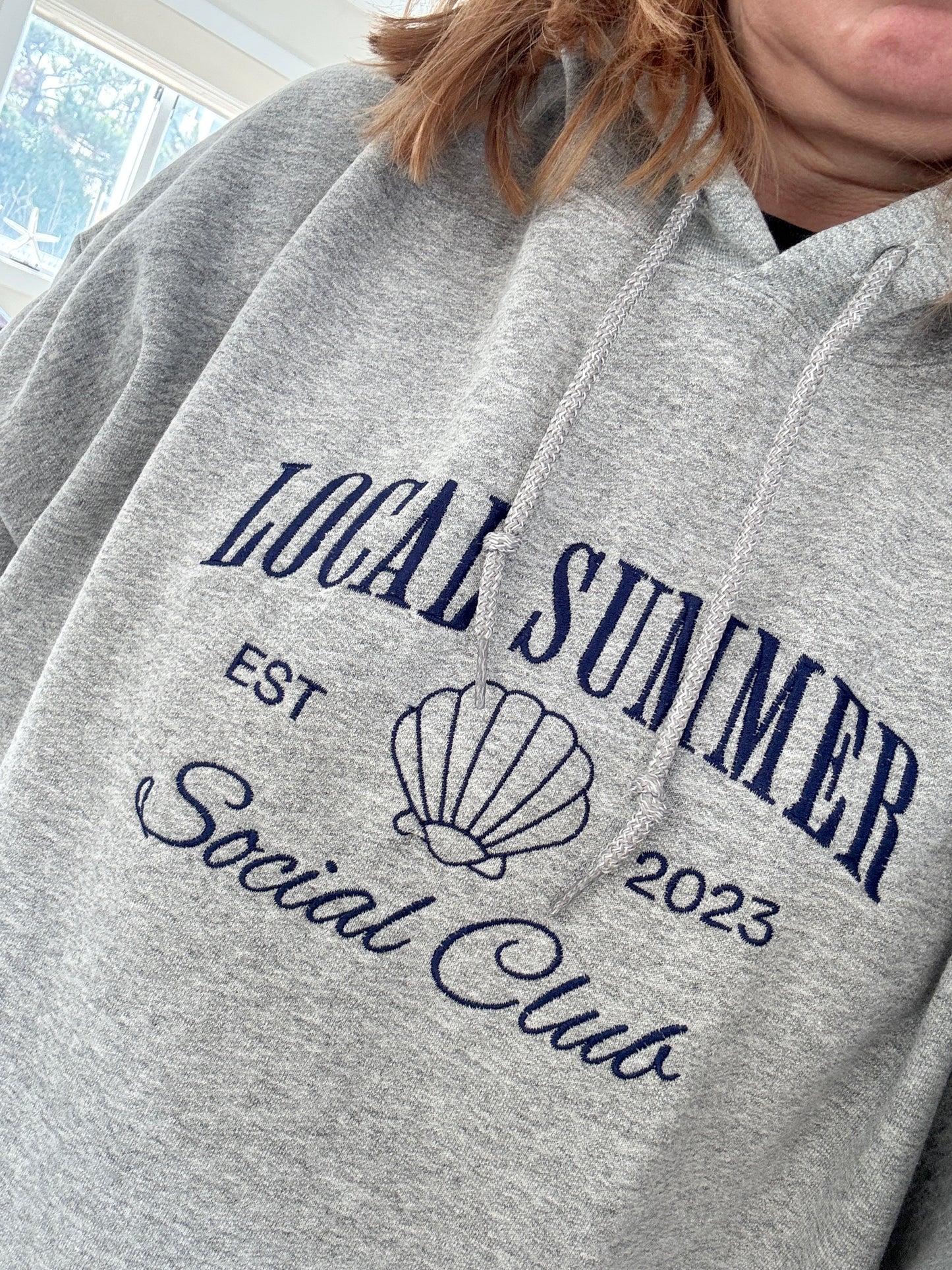 Local Summer Social Club Embroidered Hoodie