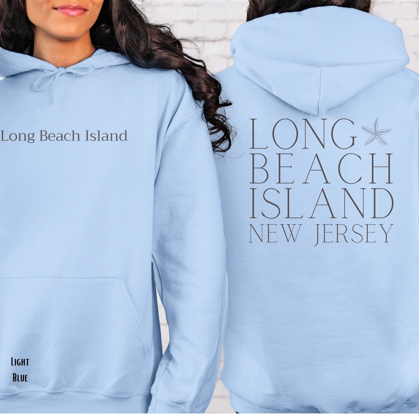 Long Beach Island Driftwood Hoodie