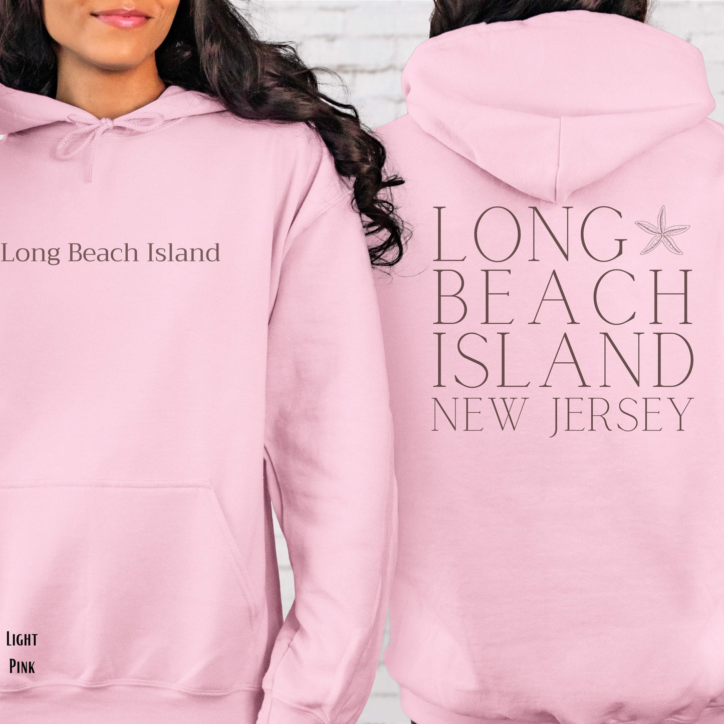 Long Beach Island Driftwood Hoodie