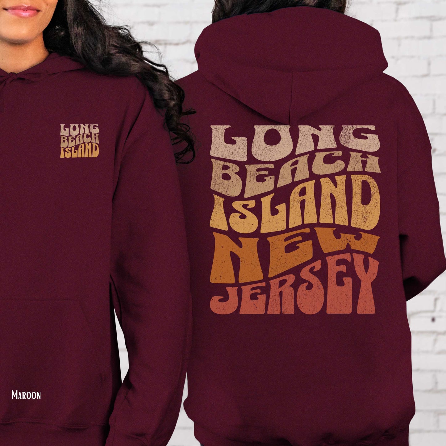 Long Beach Island Sunset Hoodie