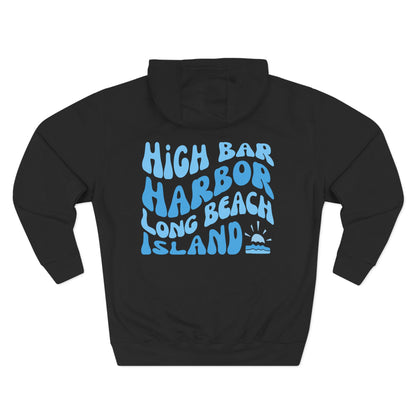 Blue wave Hoodie, High Bar Harbor, newly updated