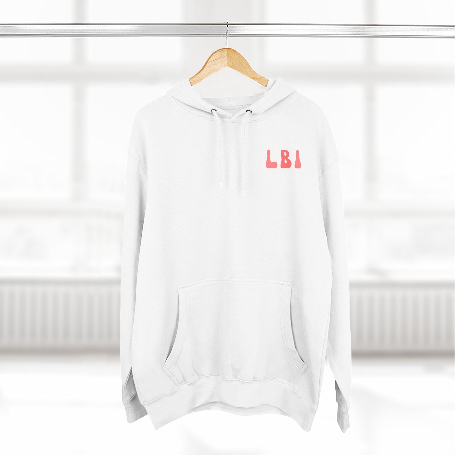 Coral wave Hoodie, Long Beach Island - newly updated