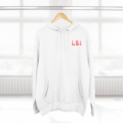 Coral wave Hoodie, Long Beach Island - newly updated