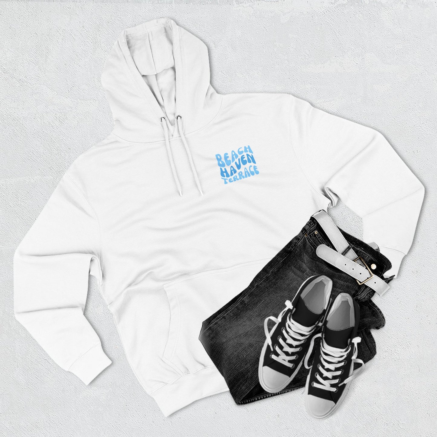 Blue Wave Hoodie, Beach Haven Terrace - newly updated