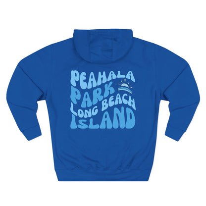 Blue Wave Hoodie, Peahala Park - newly updated