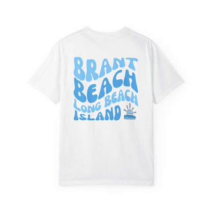 Blue Wave Comfort Colors tee - Brant Beach