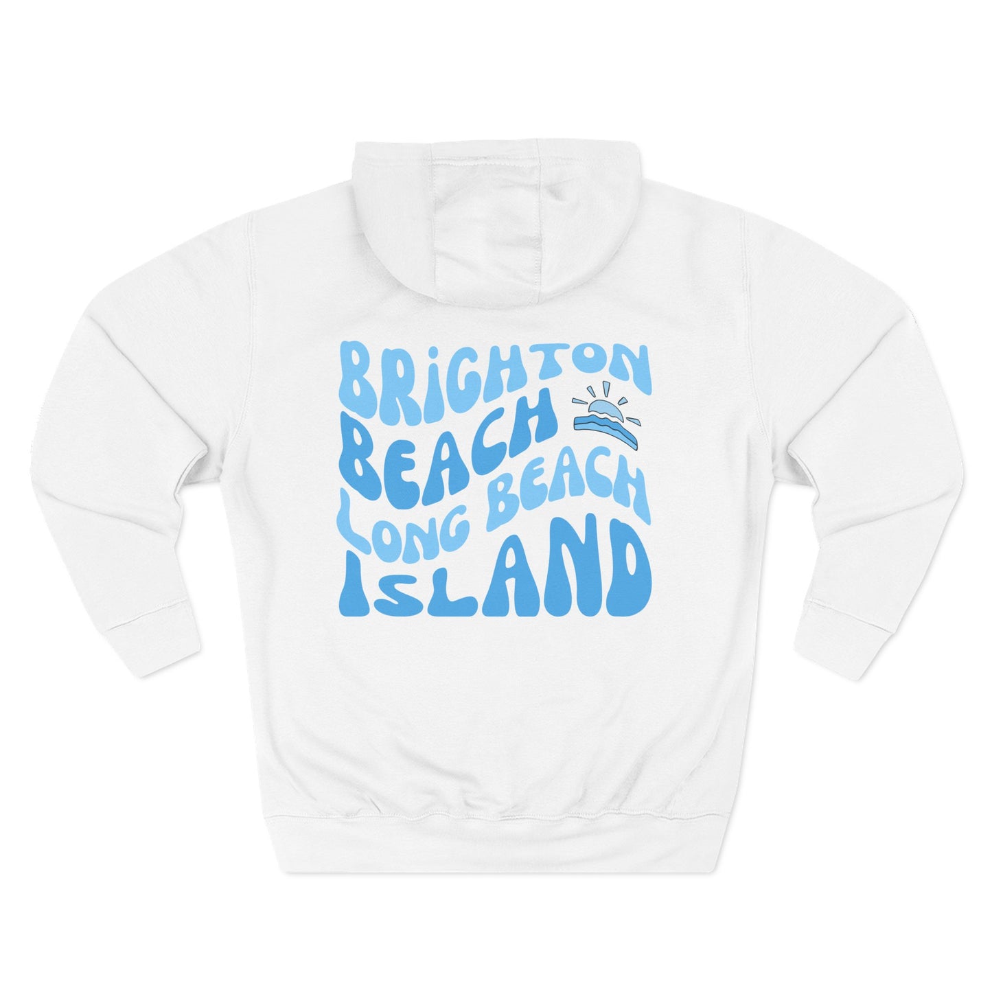 Blue wave Hoodie, Brighton Beach, newly updated