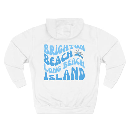 Blue wave Hoodie, Brighton Beach, newly updated