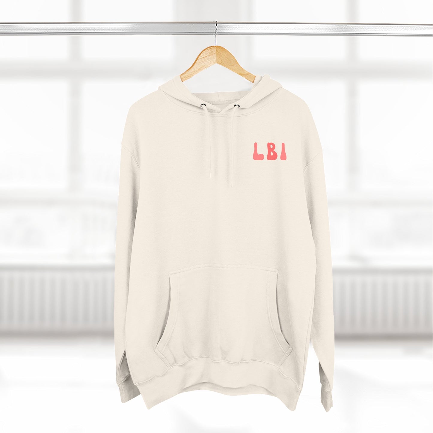Coral wave Hoodie, Long Beach Island - newly updated