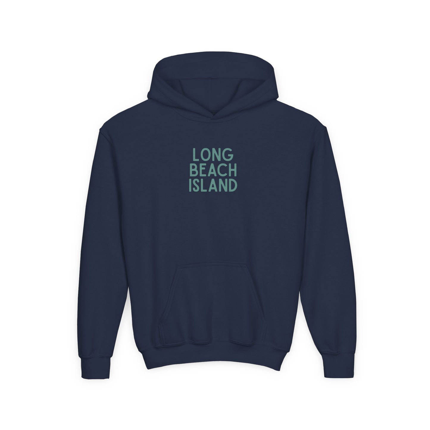 BeachyBara Long Beach Island Youth Hoodie