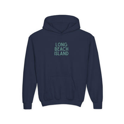 BeachyBara Long Beach Island Youth Hoodie