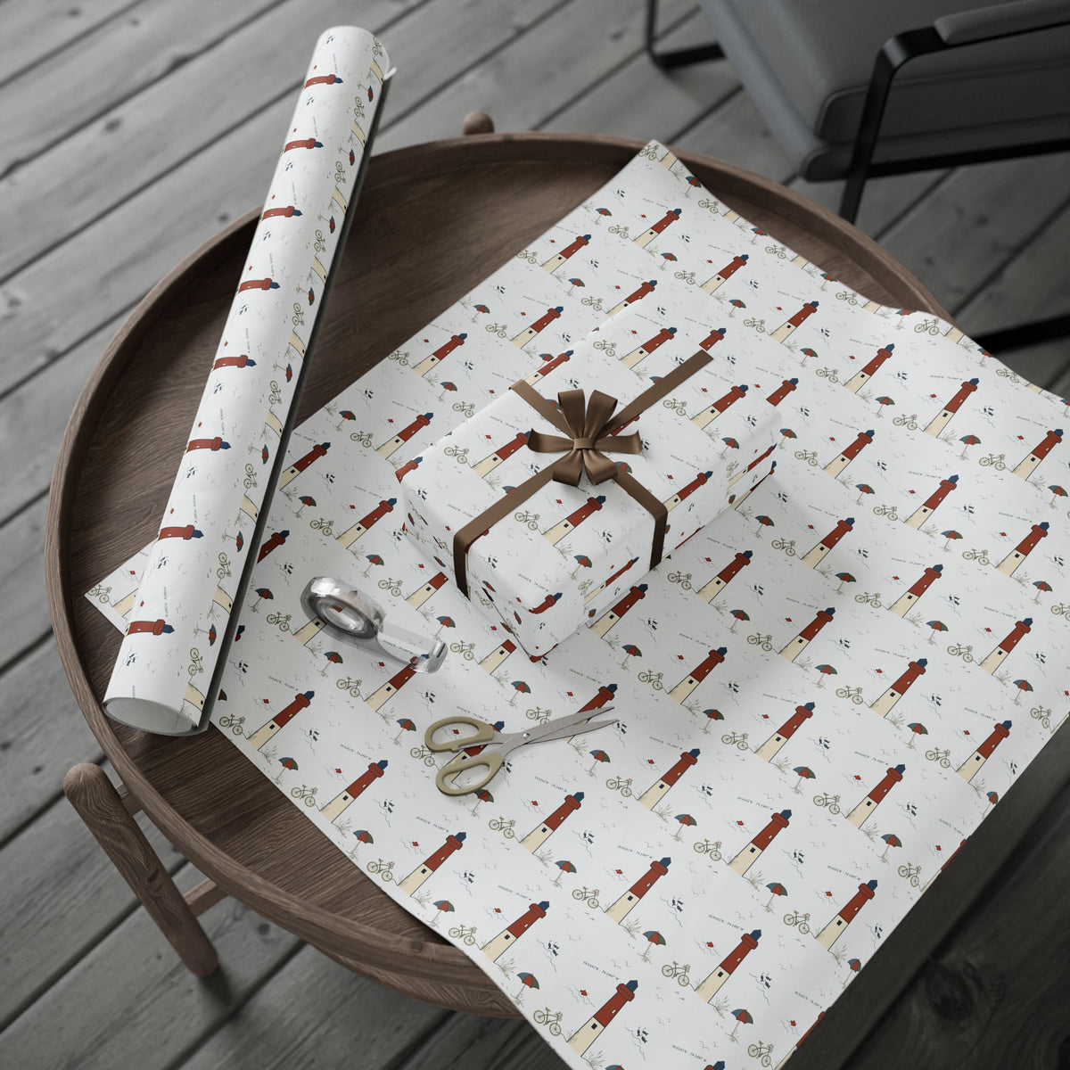Old Barney Wrapping Paper