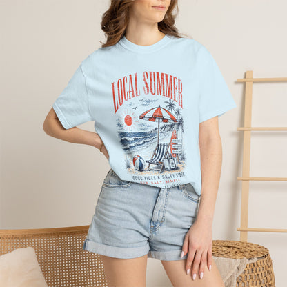 Local Summer Good Tides Comfort Colors T-Shirt