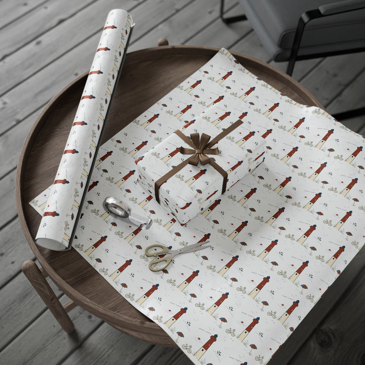 Old Barney Wrapping Paper