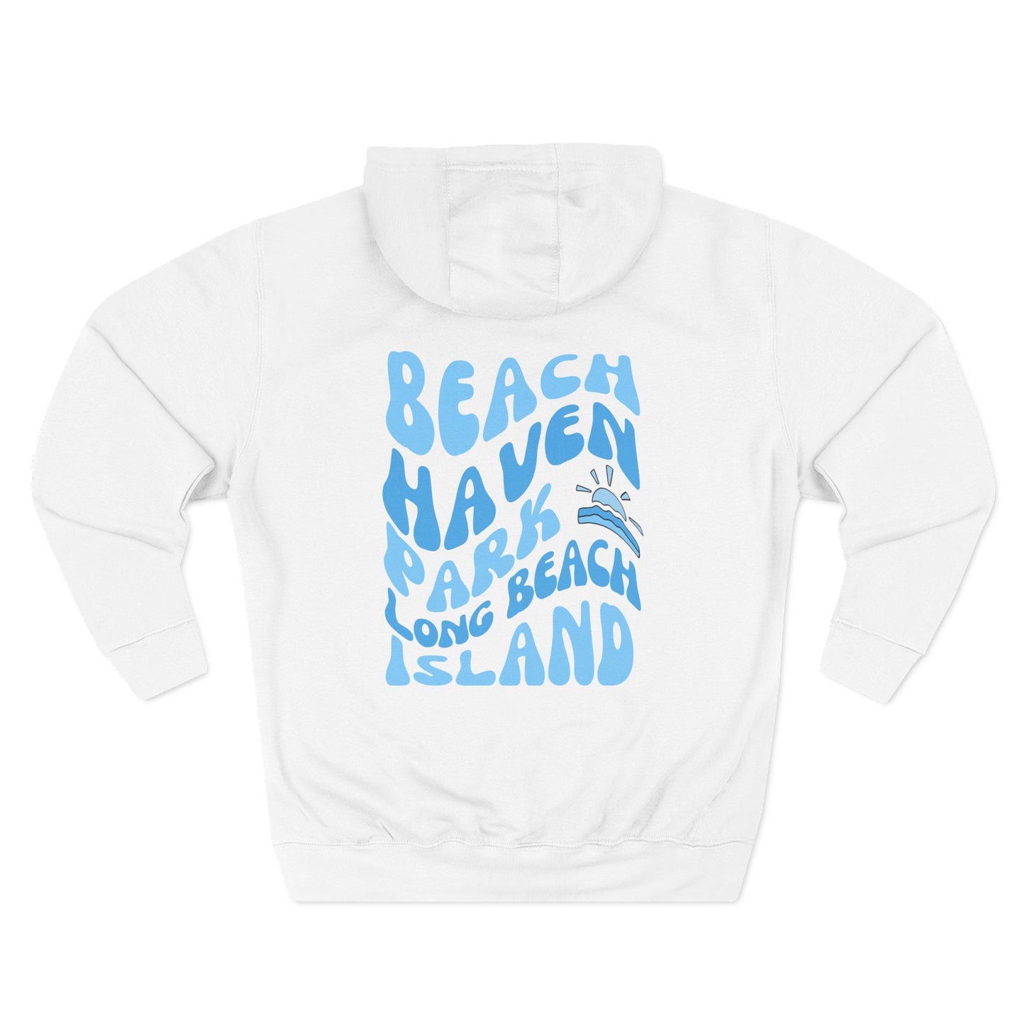 Blue wave Hoodie, Beach Haven Park, newly updated