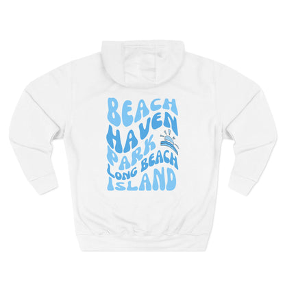 Blue wave Hoodie, Beach Haven Park, newly updated