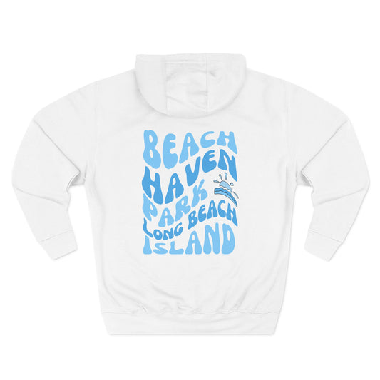 Blue wave Hoodie, Beach Haven Park, newly updated