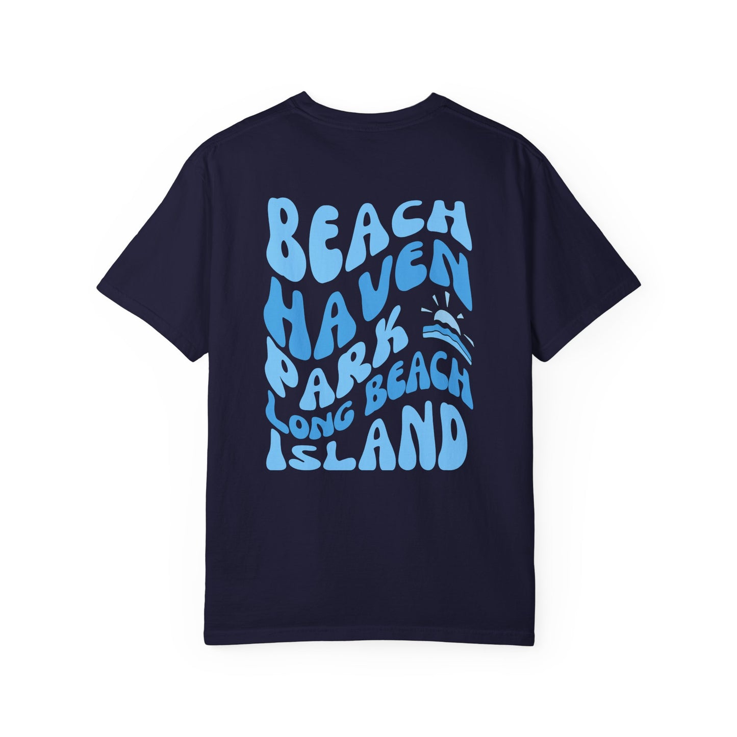 Blue Wave Comfort Colors tee - Beach Haven Park