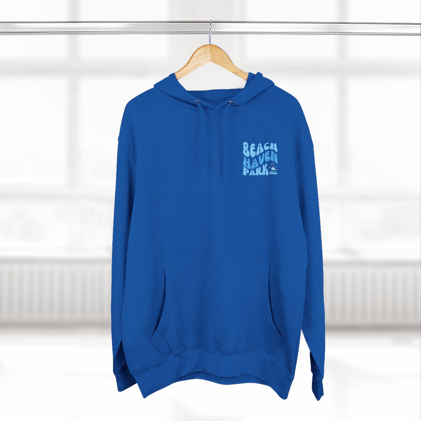 Blue wave Hoodie, Beach Haven Park, newly updated