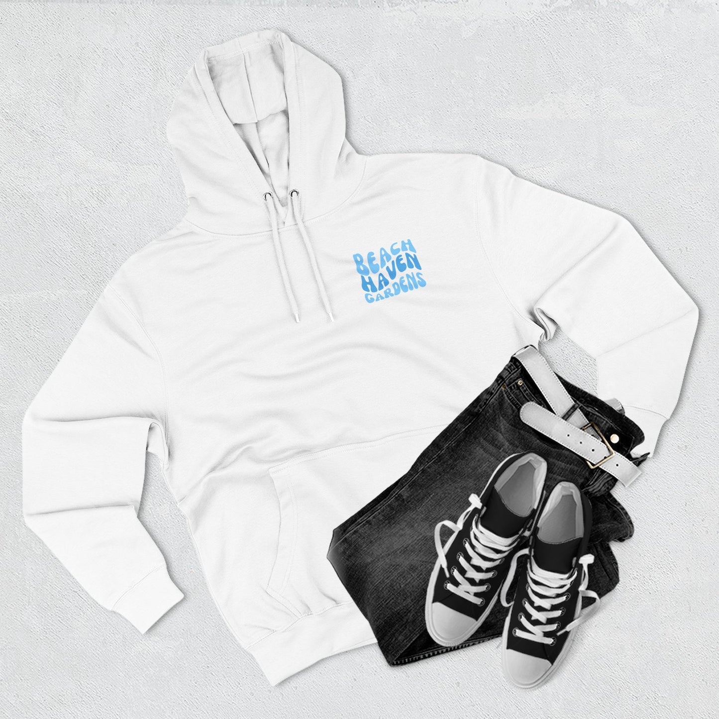 Blue Wave Hoodie, Beach Haven Gardens, newly updated