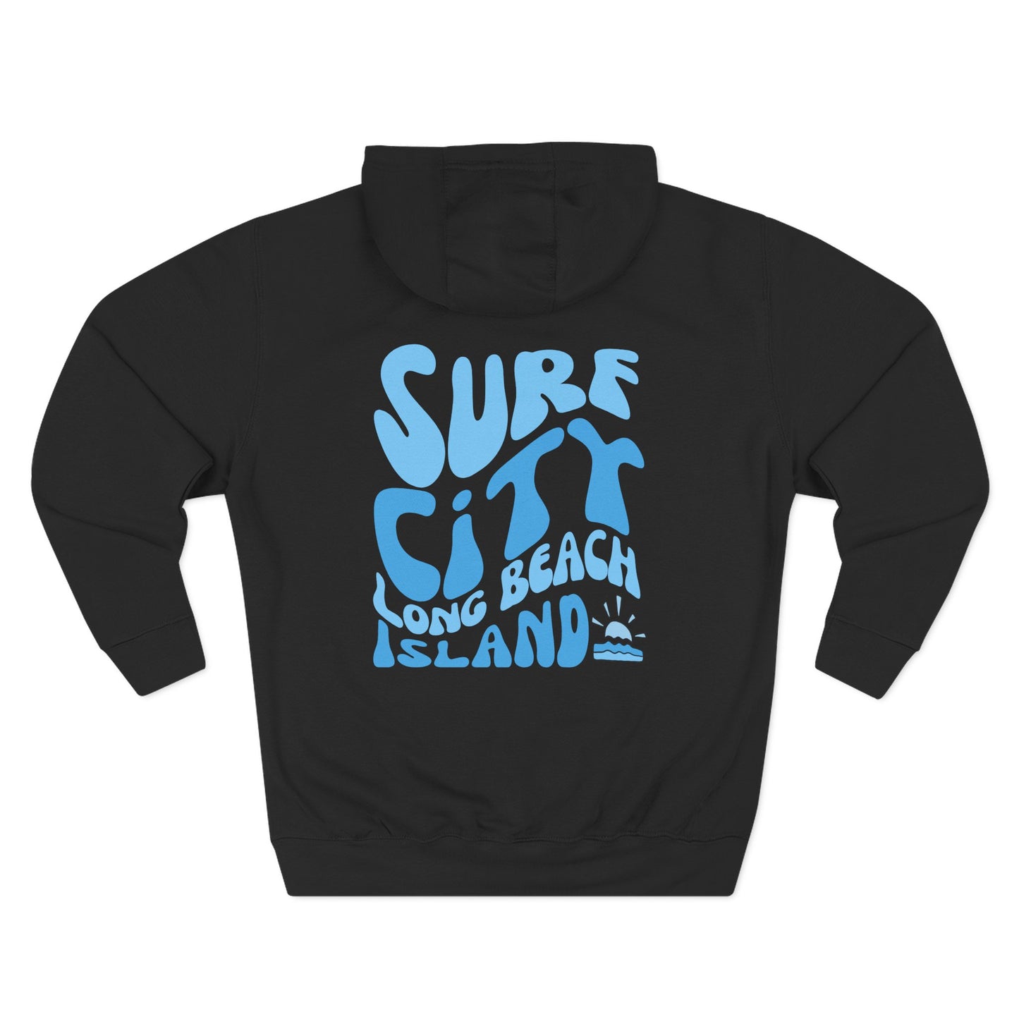 Blue Wave Hoodie, Surf City, newly updated