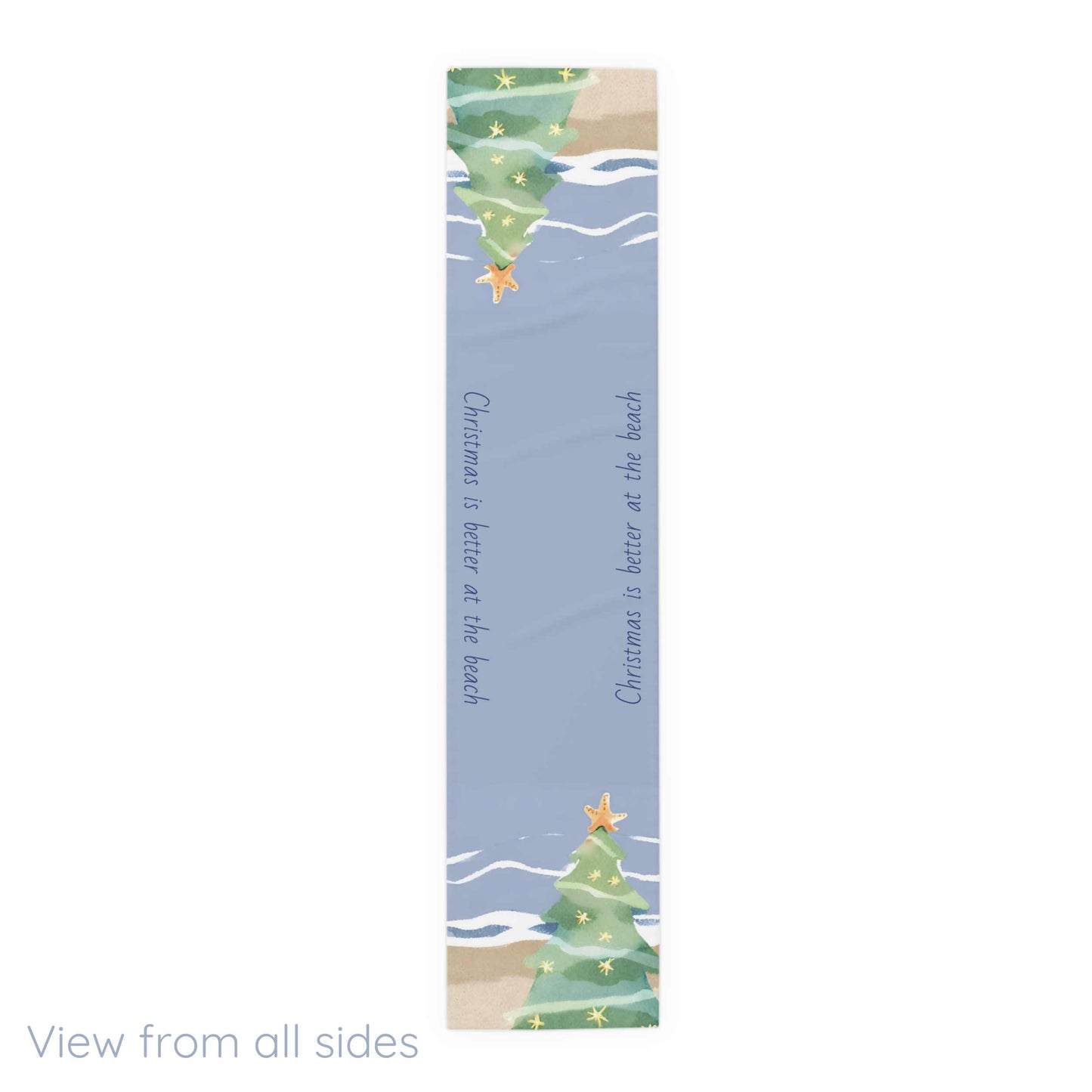 Christmas Table Runner - Better at the Beach