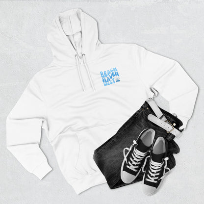 Blue wave Hoodie, Beach Haven West, newly updated