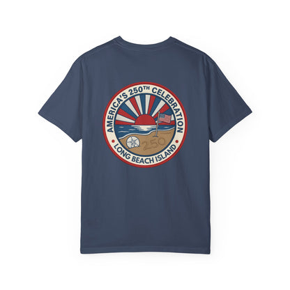 Coastal Celebration Comfort Colors T-Shirt - Long Beach Island