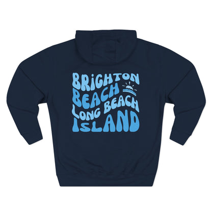 Blue wave Hoodie, Brighton Beach, newly updated