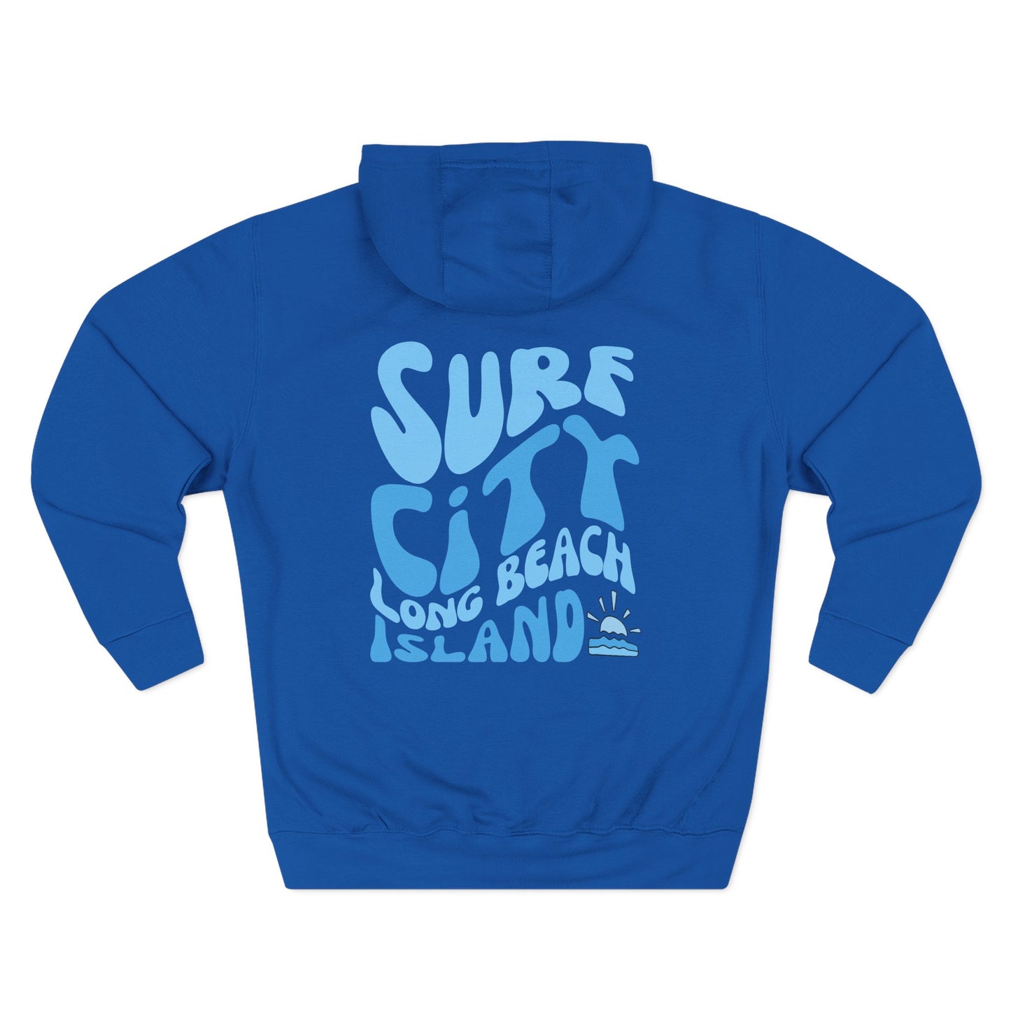 Blue Wave Hoodie, Surf City, newly updated