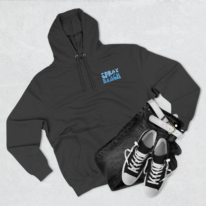 Blue Wave Hoodie, Spray Beach - newly updated