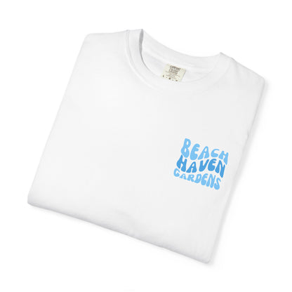Blue Wave Comfort Colors tee - Beach Haven Gardens
