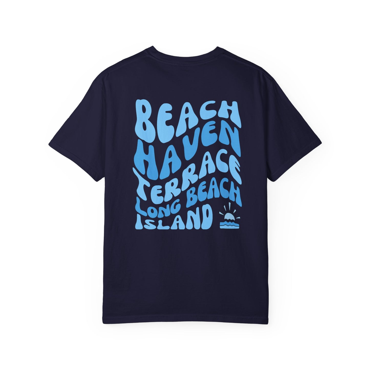 Blue Wave Comfort Colors tee - Beach Haven Terrace