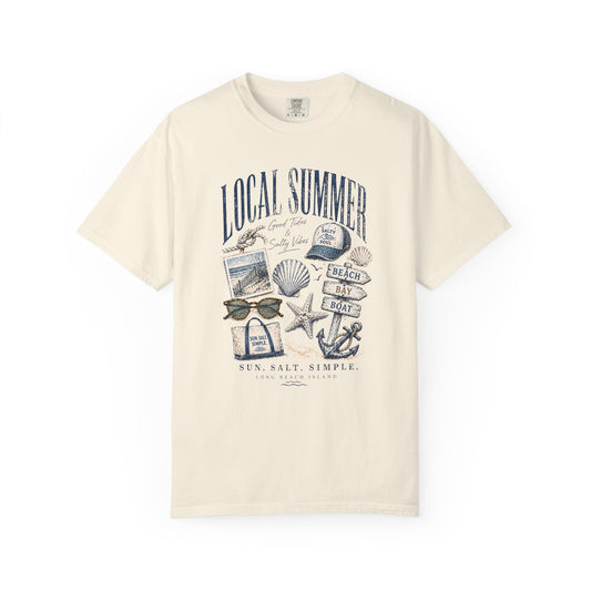 Local Summer Salty Soul Comfort Colors T-Shirt