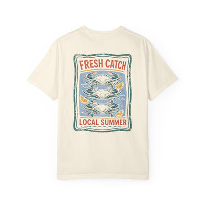 Local Summer Fresh Catch Comfort Colors T-Shirt