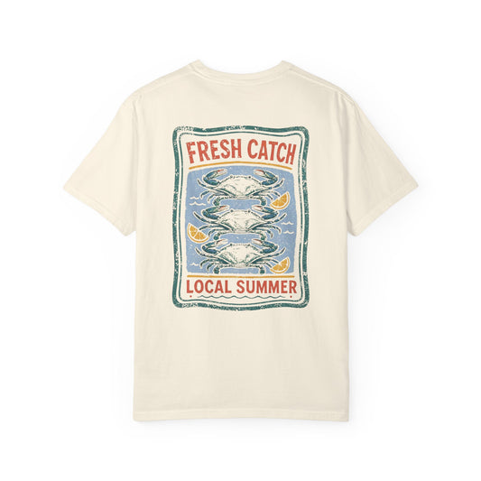 Local Summer Fresh Catch Comfort Colors T-Shirt