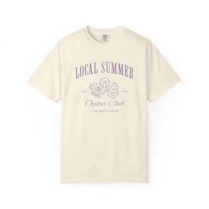 Local Summer Social Club, Oyster Club, Comfort Colors Tee