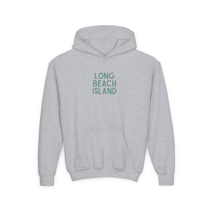 BeachyBara Long Beach Island Youth Hoodie