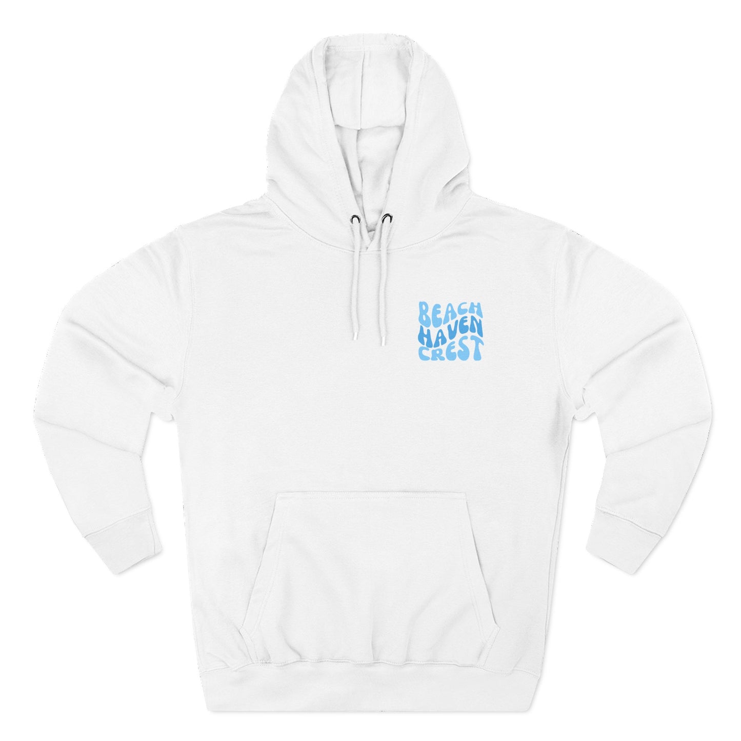 Blue wave Hoodie, Beach Haven Crest - newly updated