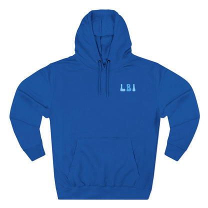 Blue Wave hoodie, Long Beach Island - newly updated