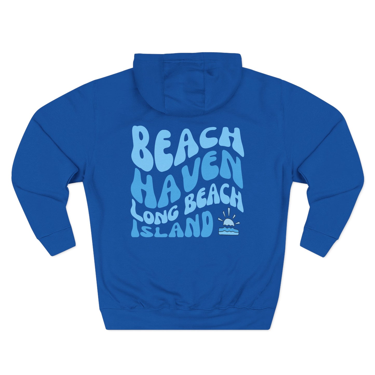 Blue Wave Hoodie, Beach Haven, newly updated