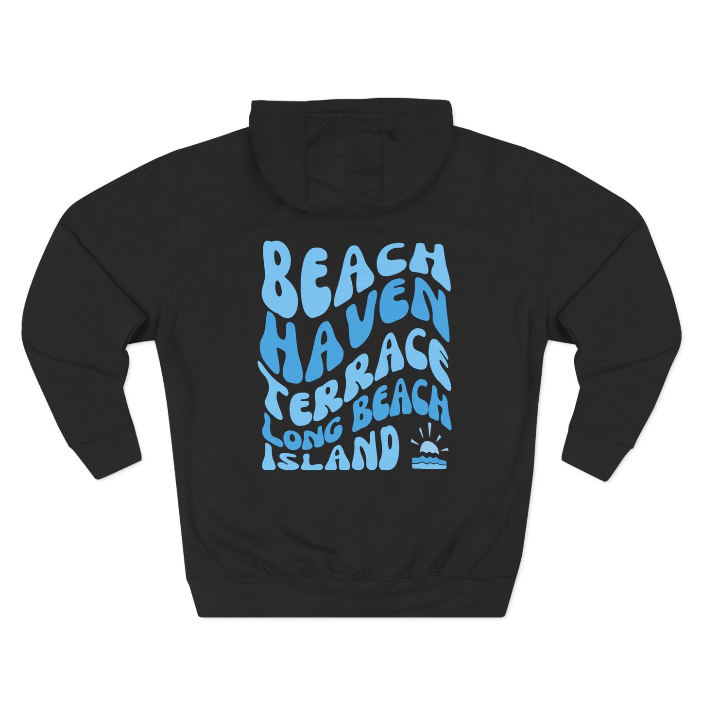 Blue Wave Hoodie, Beach Haven Terrace - newly updated