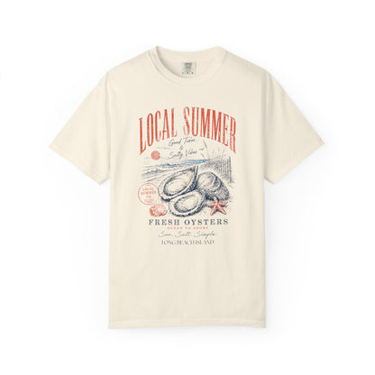 Local Summer Fresh Oysters Comfort Colors T-Shirt draft